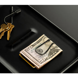 Craighill Station Money Clip - Vapor Black