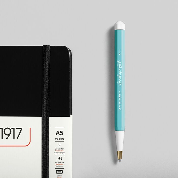 LEUCHTTURM1917 Drehgriffel Nr. 1 Gel Ink Ballpoint Pen - Aquamarine (d)