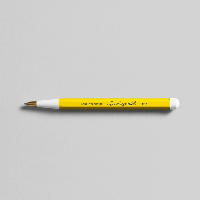 LEUCHTTURM1917 Drehgriffel Nr. 1, pen with black gel ink - Lemon Yellow