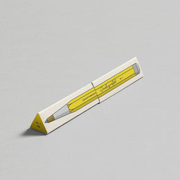 LEUCHTTURM1917 Drehgriffel Nr. 1, pen with black gel ink - Lemon Yellow