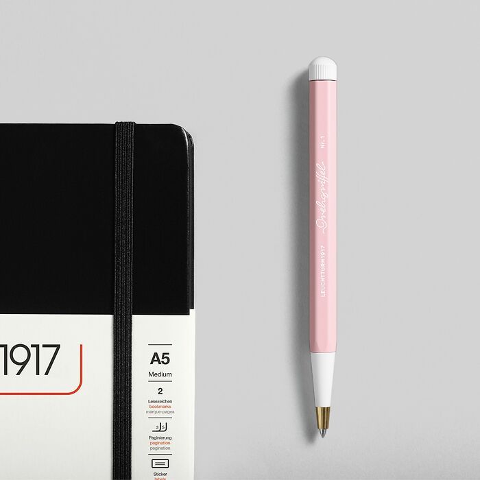 LEUCHTTURM1917 Drehgriffel Nr. 1 Gel Ink Ballpoint Pen - Powder Pink