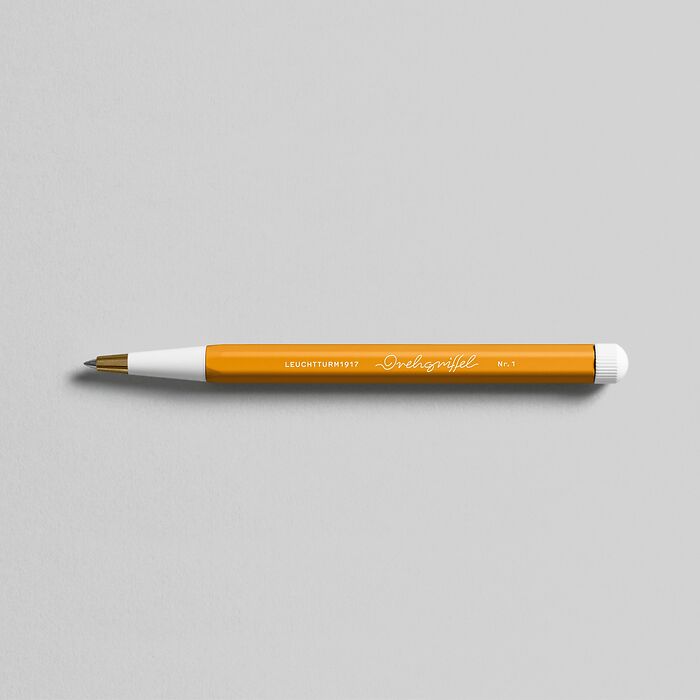 LEUCHTTURM1917 Drehgriffel Nr. 1 Gel Ink Ballpoint Pen - Rising Sun Yellow