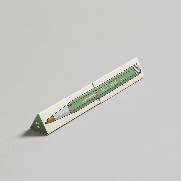 LEUCHTTURM1917 Drehgriffel Nr. 1, with black gel refill - Sage Green