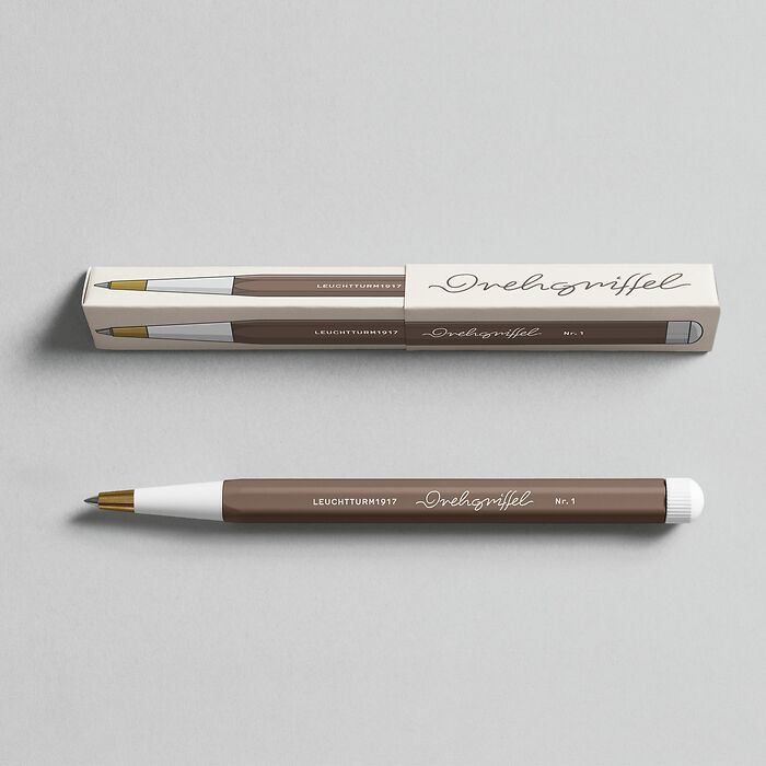 LEUCHTTURM1917 Drehgriffel Nr. 1 Gel Ink Ballpoint Pen - Warm Earth Brown