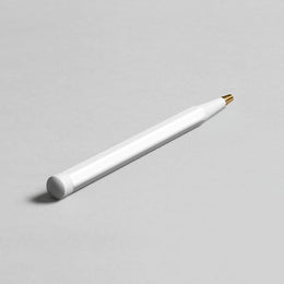 LEUCHTTURM1917 Drehgriffel Nr. 1 Black Gel Ink Ballpoint Pen - White