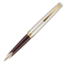 Pilot E95S Fountain Pen - Burgundy and Ivory