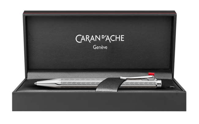 Caran d'Ache Ecridor Platinum-coated Rollerball - Chevron