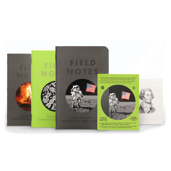Field Notes Grid Notebook - Vignette (Set of 3)