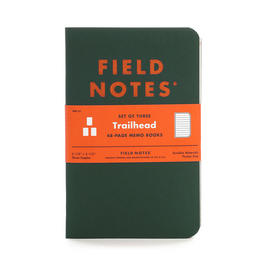 Field Notes - Trailhead Memo Books (Set of 3)