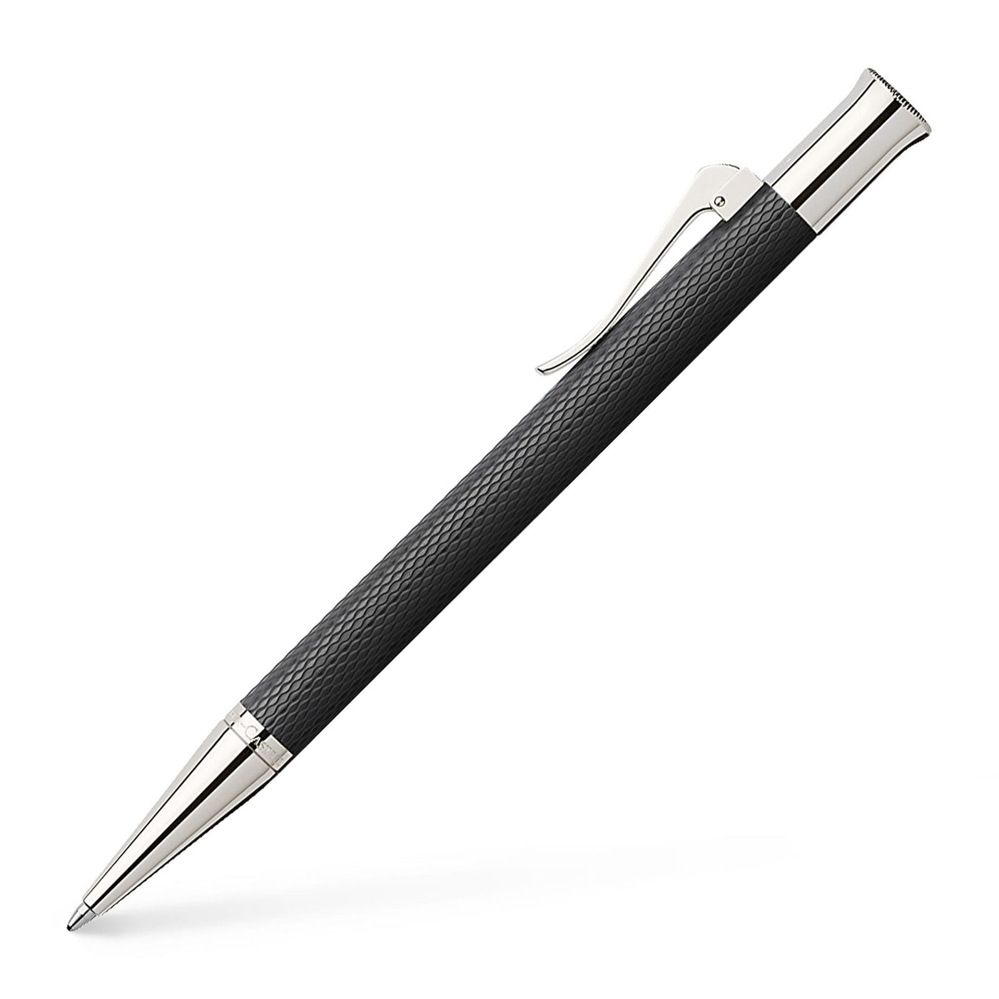 Graf Von Faber Castell Guilloche Ballpoint Black