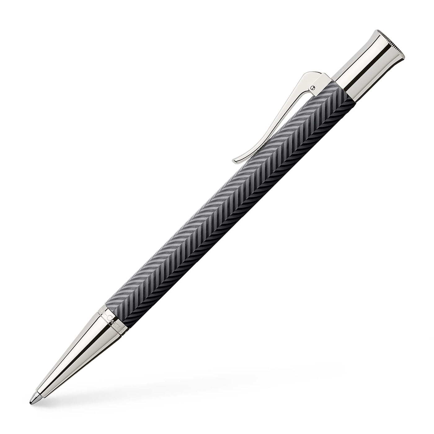 Graf Von Faber Castell Guilloche Ballpoint Cisele Anthracite