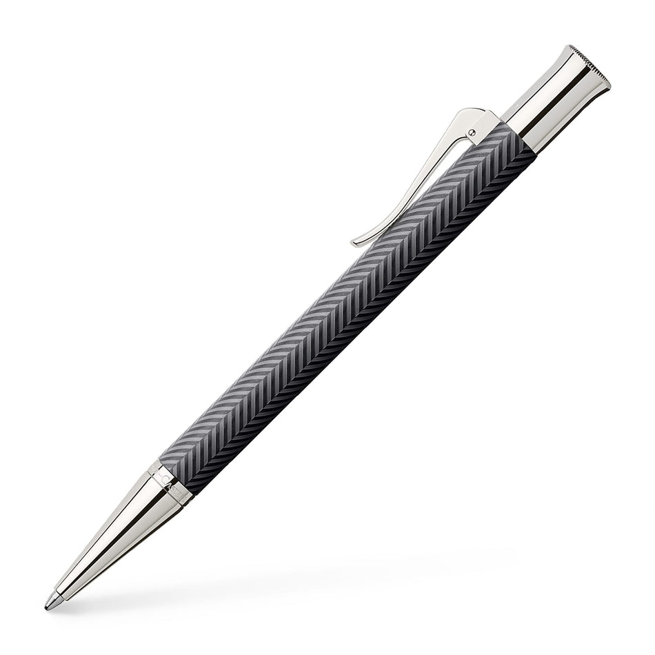 Graf Von Faber Castell Guilloche Ballpoint Cisele Anthracite