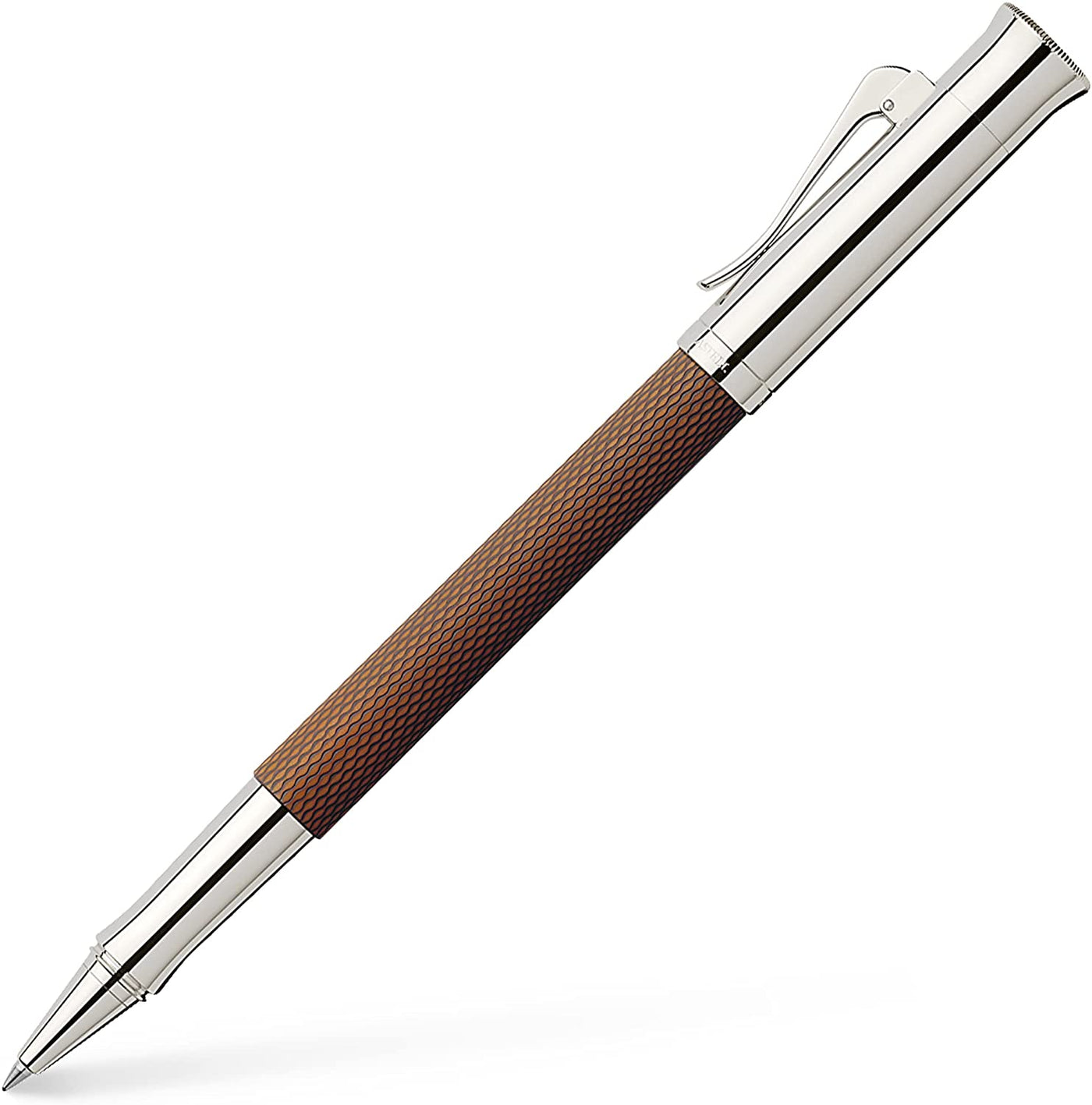 Graf Von Faber Castell Guilloche Rollerball Cognac
