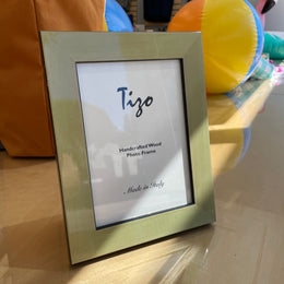 Tizo Handcrafted Wooden Picture Frame - Pistachio