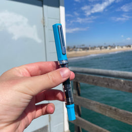 Twsbi ECO Fountain Pen - Cerulean Blue (Special Edition) (d)