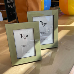Tizo Handcrafted Wooden Picture Frame - Pistachio