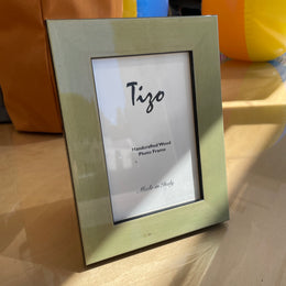 Tizo Handcrafted Wooden Picture Frame - Pistachio