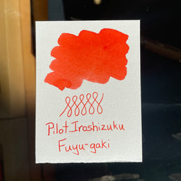 Pilot Iroshizuku Bottled Fountain Pen Ink (50ml) - Winter Persimmon (Fuyu-Gaki)