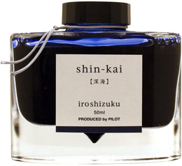 Pilot Iroshizuku Bottled Fountain Pen Ink (50ml) - Deep Sea (Shin-Kai)