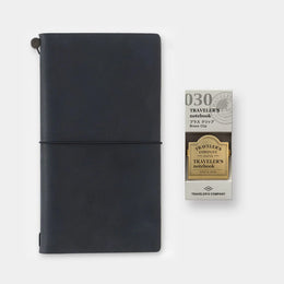 Traveler's Notebook - 030 Brass Clip TRC Logo