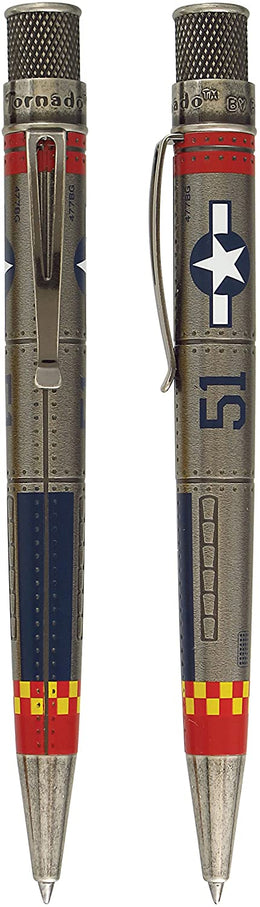 Retro 1951 Tornado P-51 Mustang Rollerball