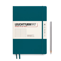 LEUCHTTURM1917 Hardcover Notebook B5 Dot Grid - Pacific Green