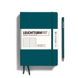 LEUCHTTURM1917 Hardcover Notebook Medium A5 Dotted 251 p - Pacific Green
