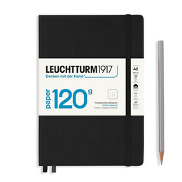 LEUCHTTURM1917 120g Edition Notebook (A5), 203 pages, Dotted, Black