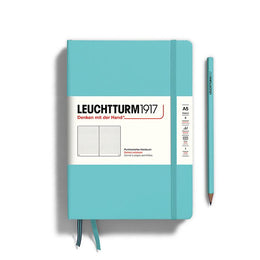 LEUCHTTURM1917 Hardcover Notebook Medium A5 Dotted  - Aquamarine