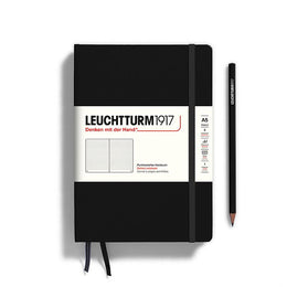 LEUCHTTURM1917 HC Notebook, Medium (A5), 251 p., Dotted - Black