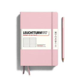 LEUCHTTURM1917 HC Notebook, Medium (A5), 251 p., Dotted - Powder Pink
