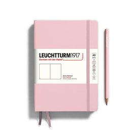 LEUCHTTURM1917 HC Notebook, Medium (A5), 251 p., Plain - Powder Pink