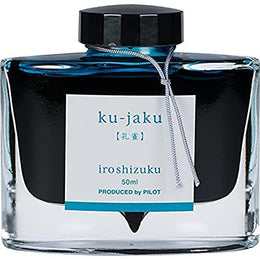 Pilot Iroshizuku Bottled Fountain Pen Ink (50ml) - Peacock (Ku-Jaku)