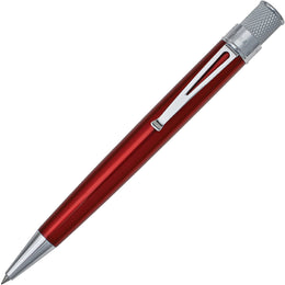 Retro 1951 Tornado Rollerballs -Classic Lacquer with Chrome Trim - Red