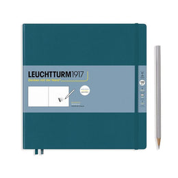LEUCHTTURM1917 Hardcover Square Sketchbook - Pacific Green