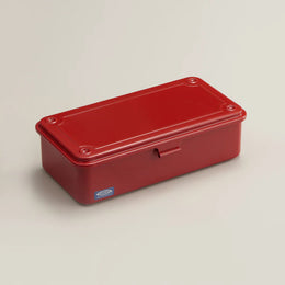 Toyo Steel Co. Steel Stackable Storage Box T-190 - Red