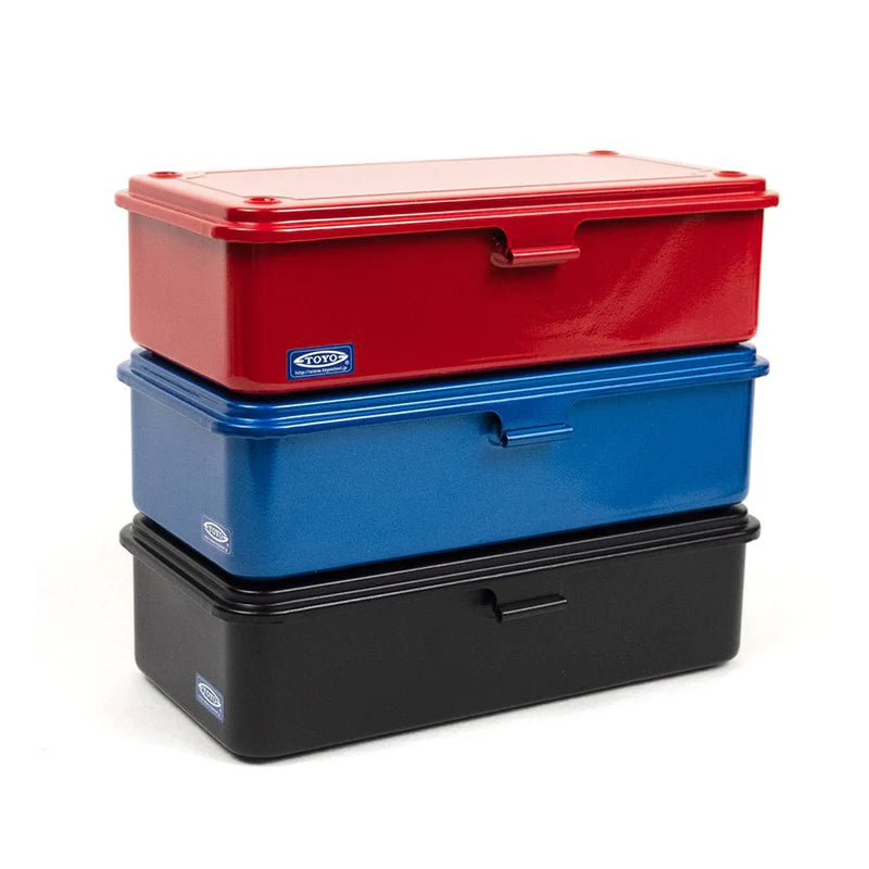 Toyo Steel Co. Steel Stackable Storage Box T-190 - Red