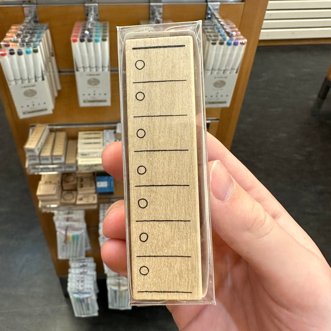 Kodomo No Kao - Bulleted List Rubber Stamp