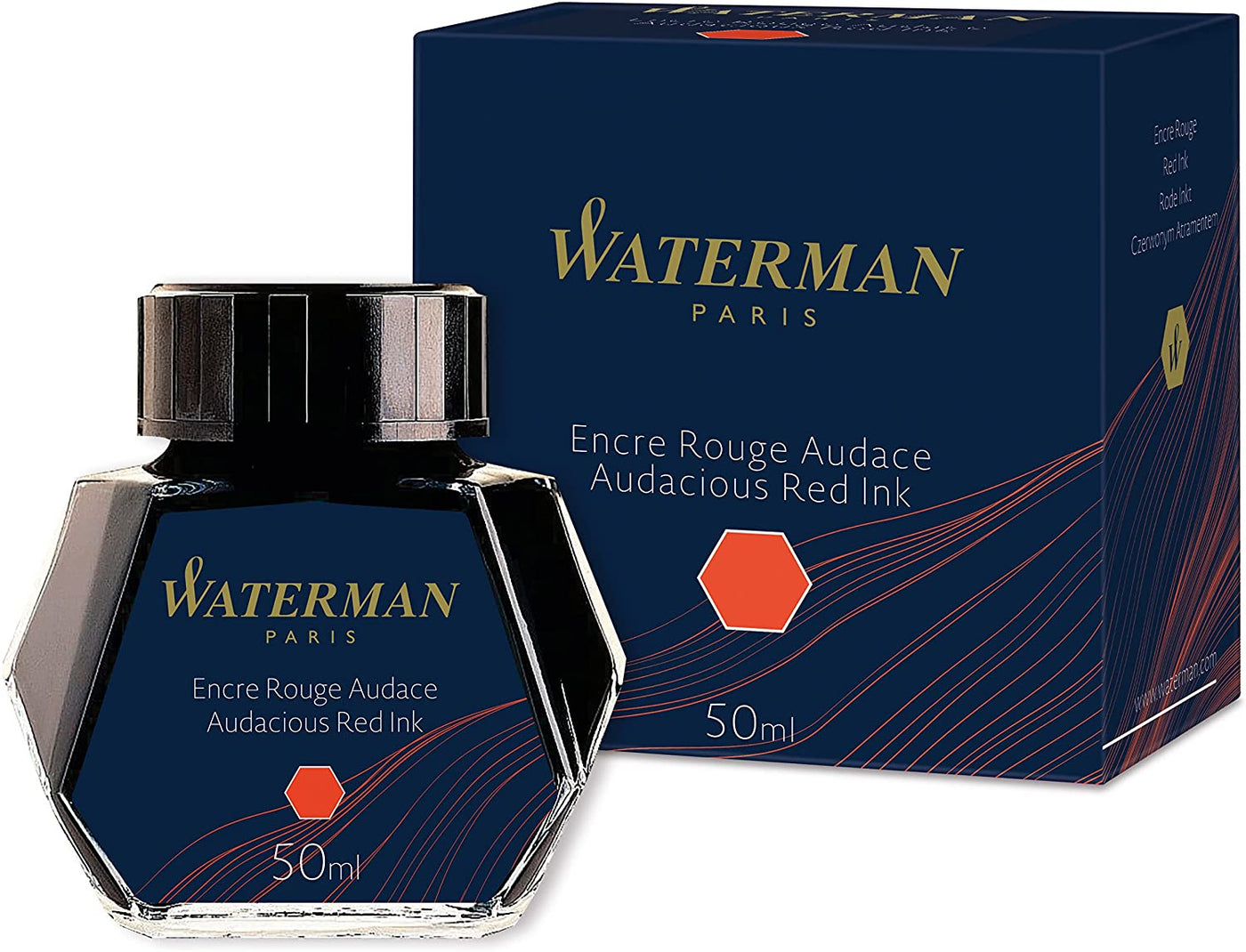 Waterman Bottled Fountain Pen ink (50ml)