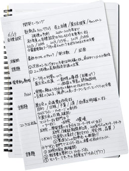 Mnemosyne Side Spiral Lined Notebooks